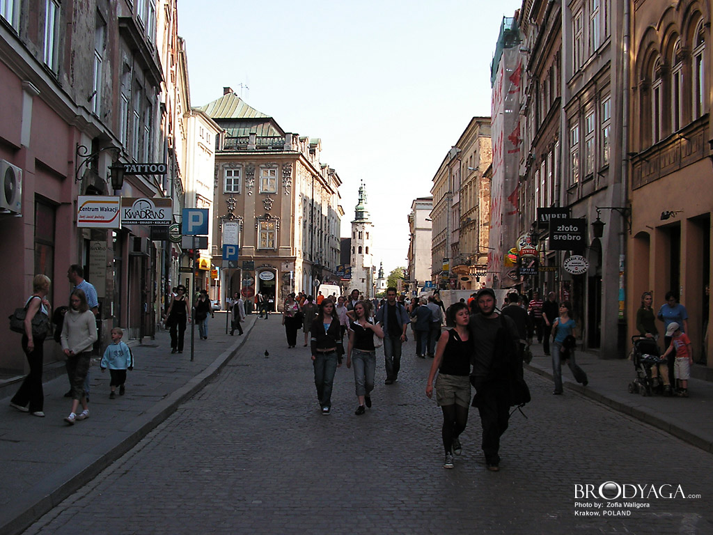 A part of the Royal Route: Grodzka Street